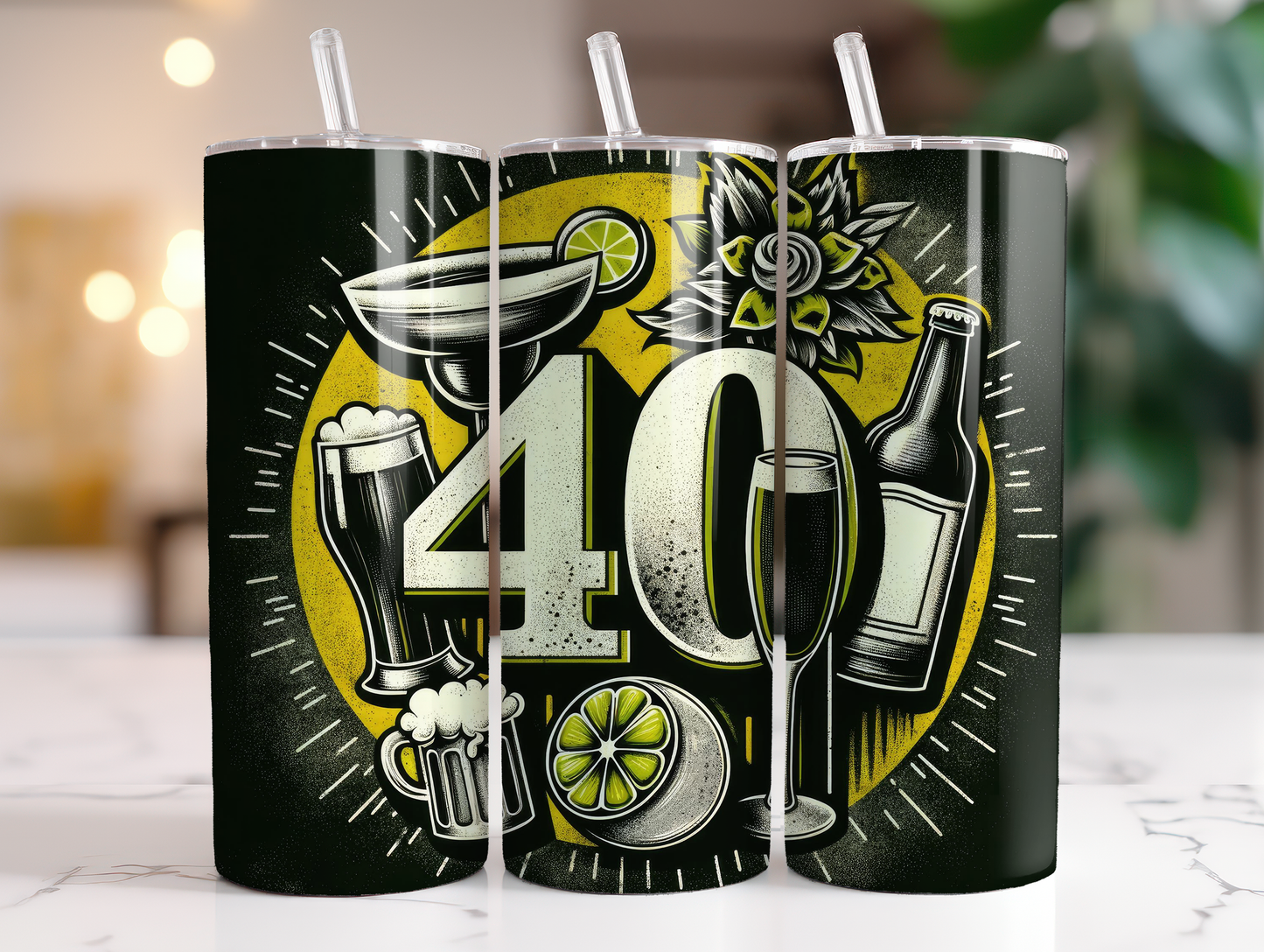 40th Birthday 20oz Tumbler