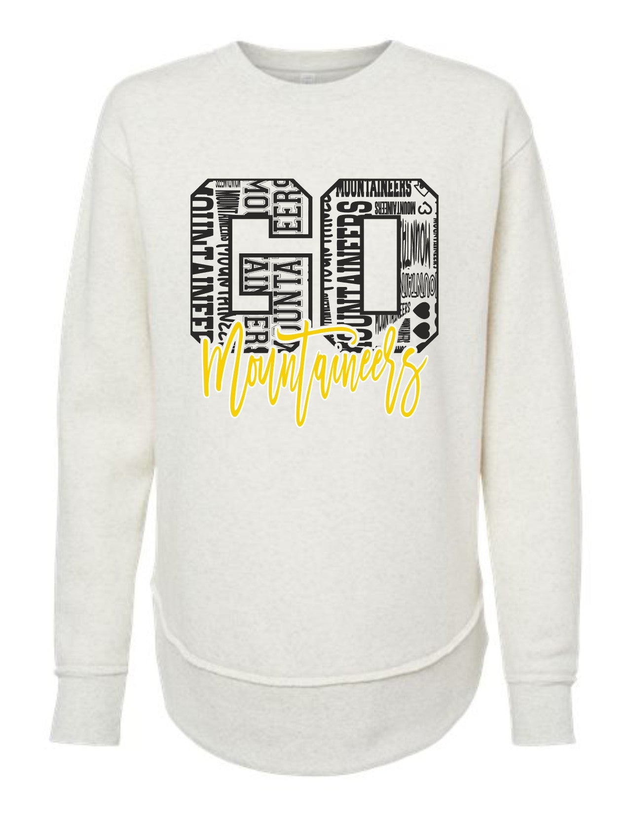 Go Mountaineers Typograph
