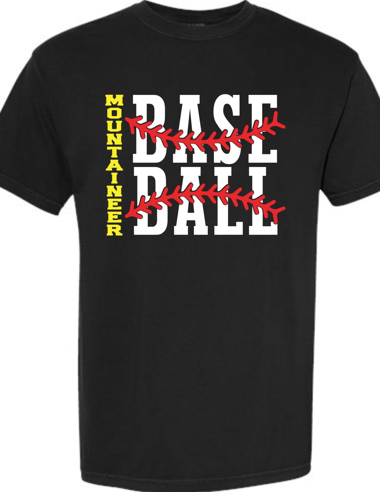 Baseball Red Stitches