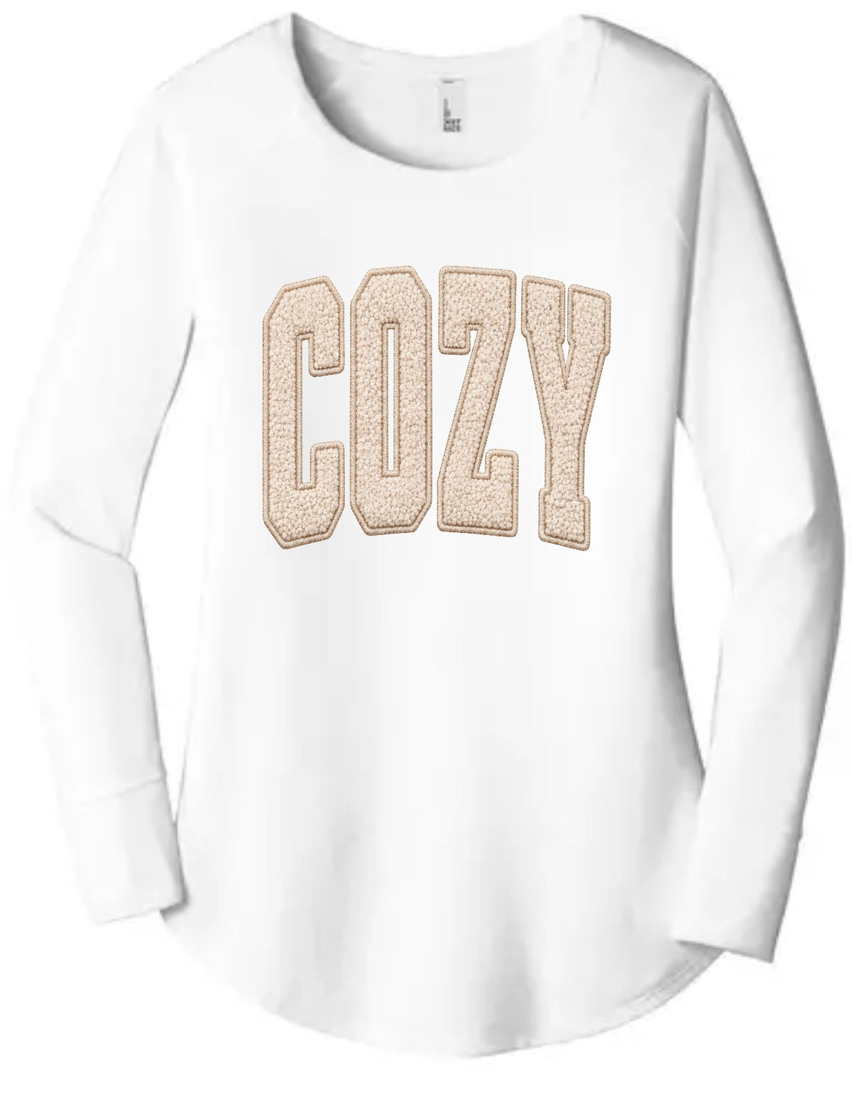 Cozy (faux embroidery)