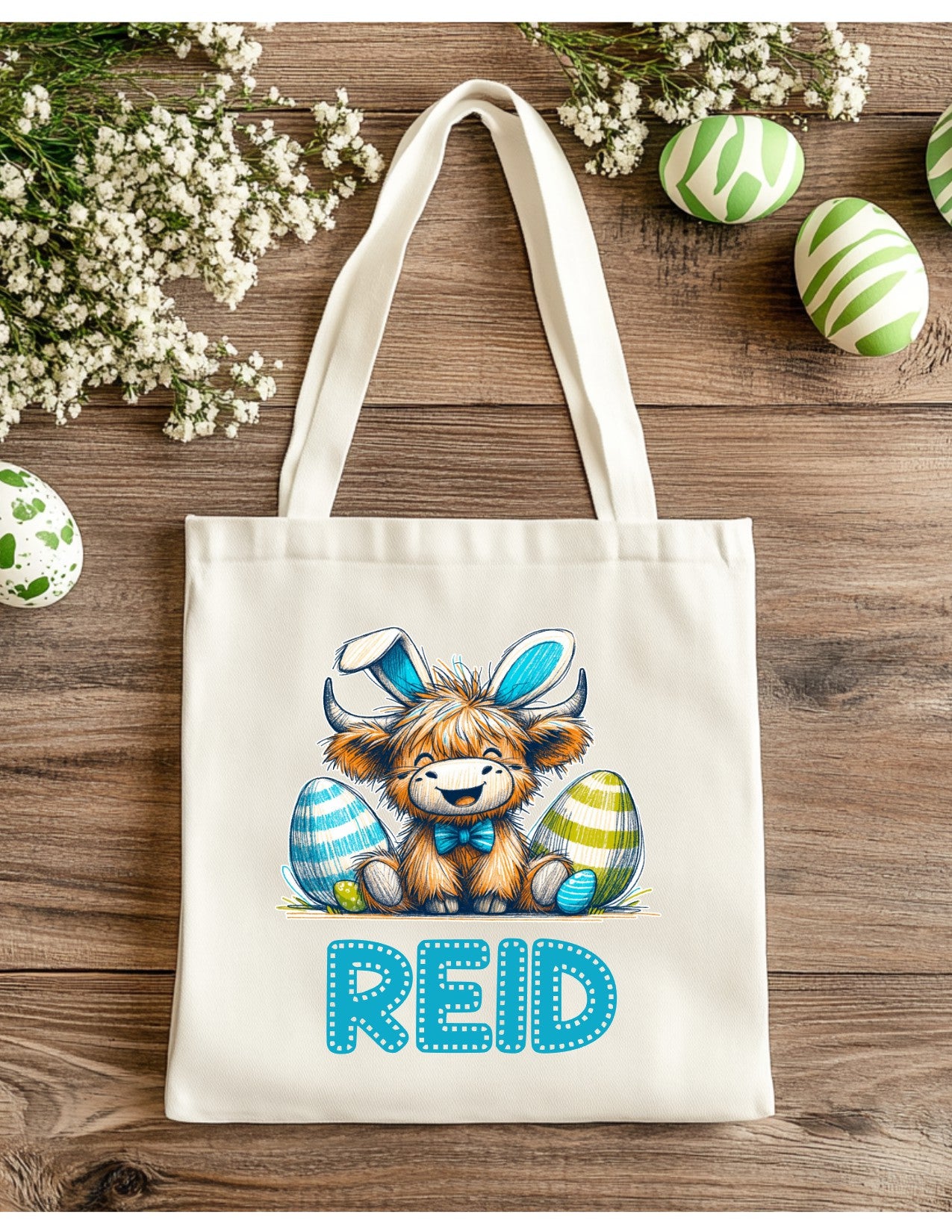 Easter Gift Totes Character Bunny