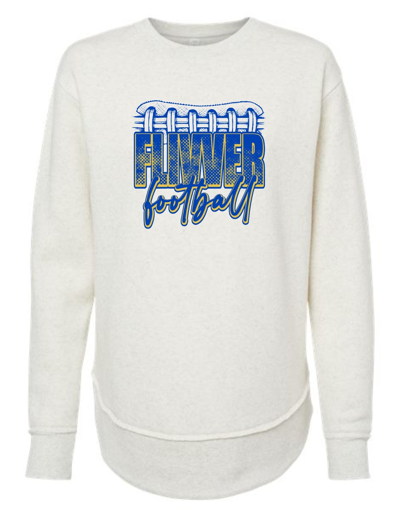Flivver Football Faux Distressed Laces