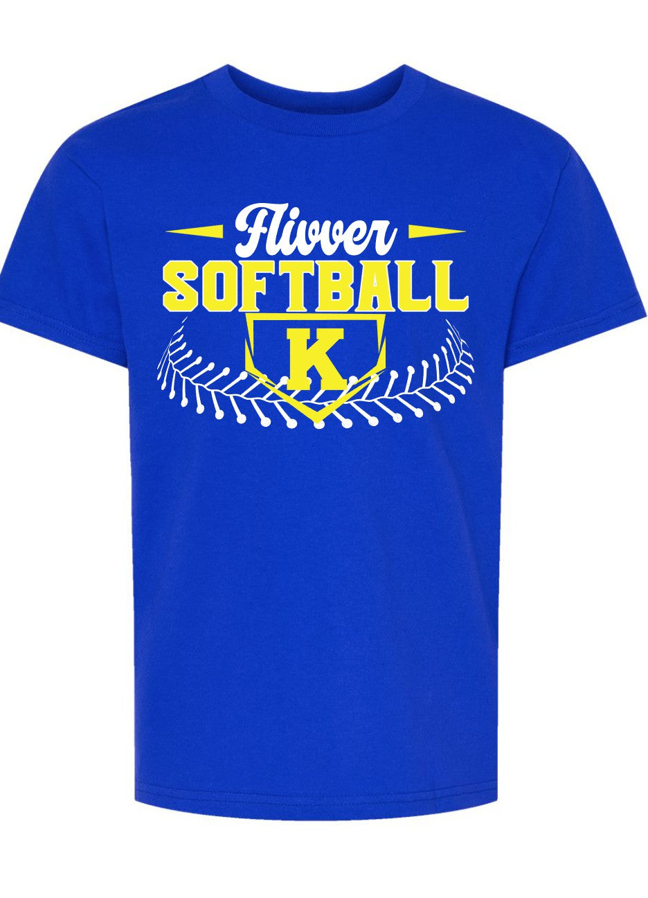 Flivver Softball Stitches Home Plate