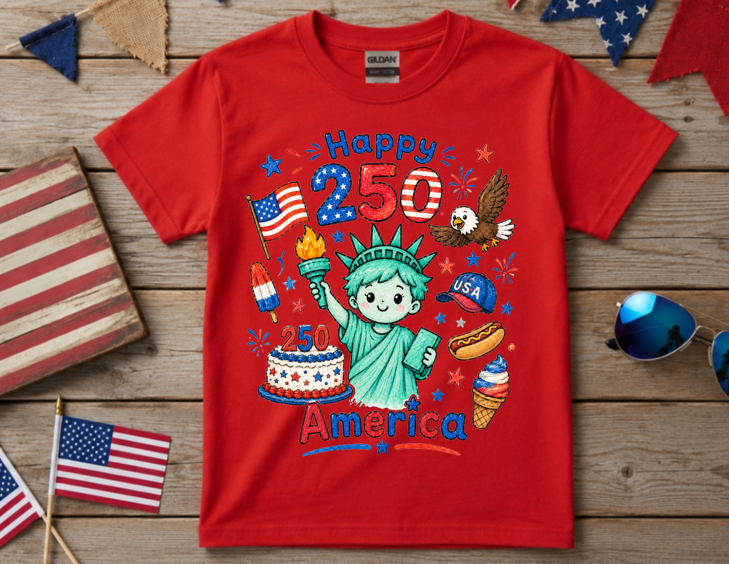 Happy 250 Kids Liberty