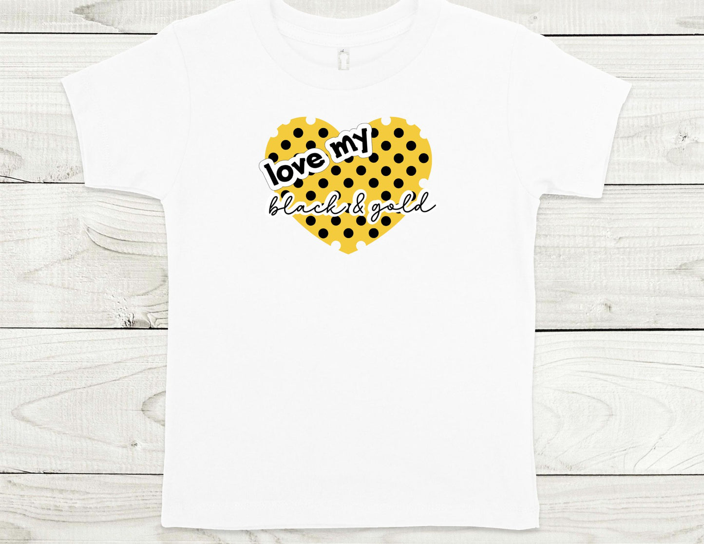 Mountaineers Love My Team Kids T-Shirt