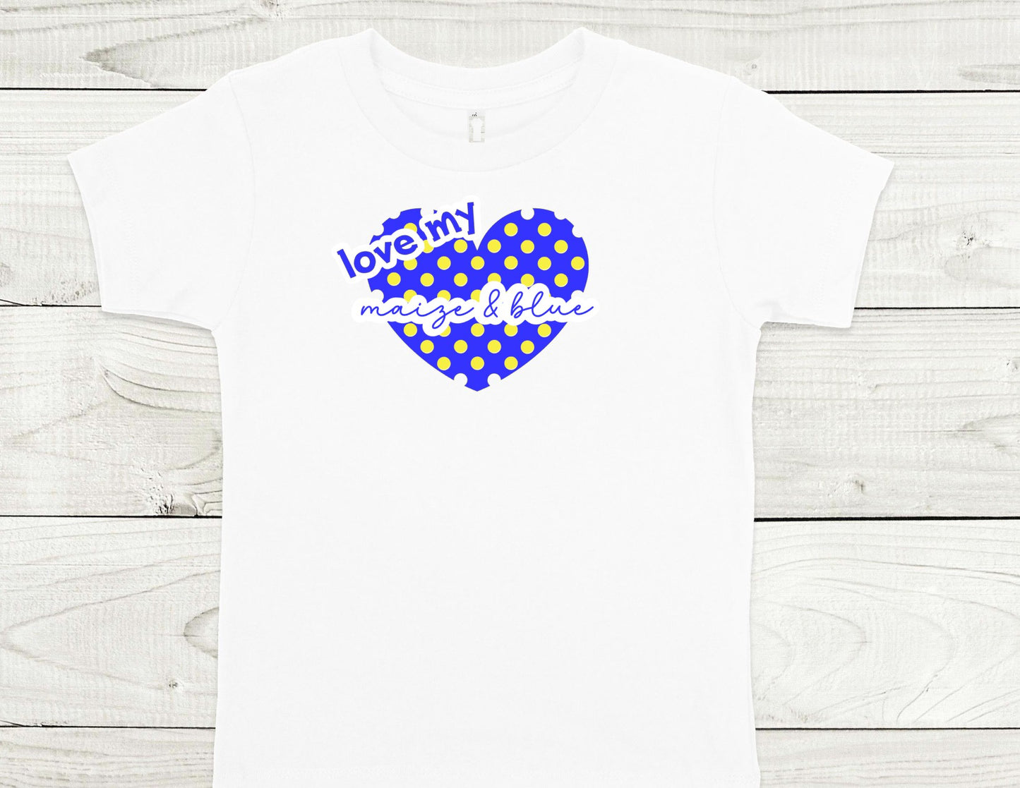 Flivvers Love My Team Kids T-Shirt