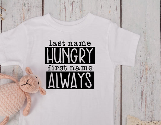 Last Name Hungry First Name Always