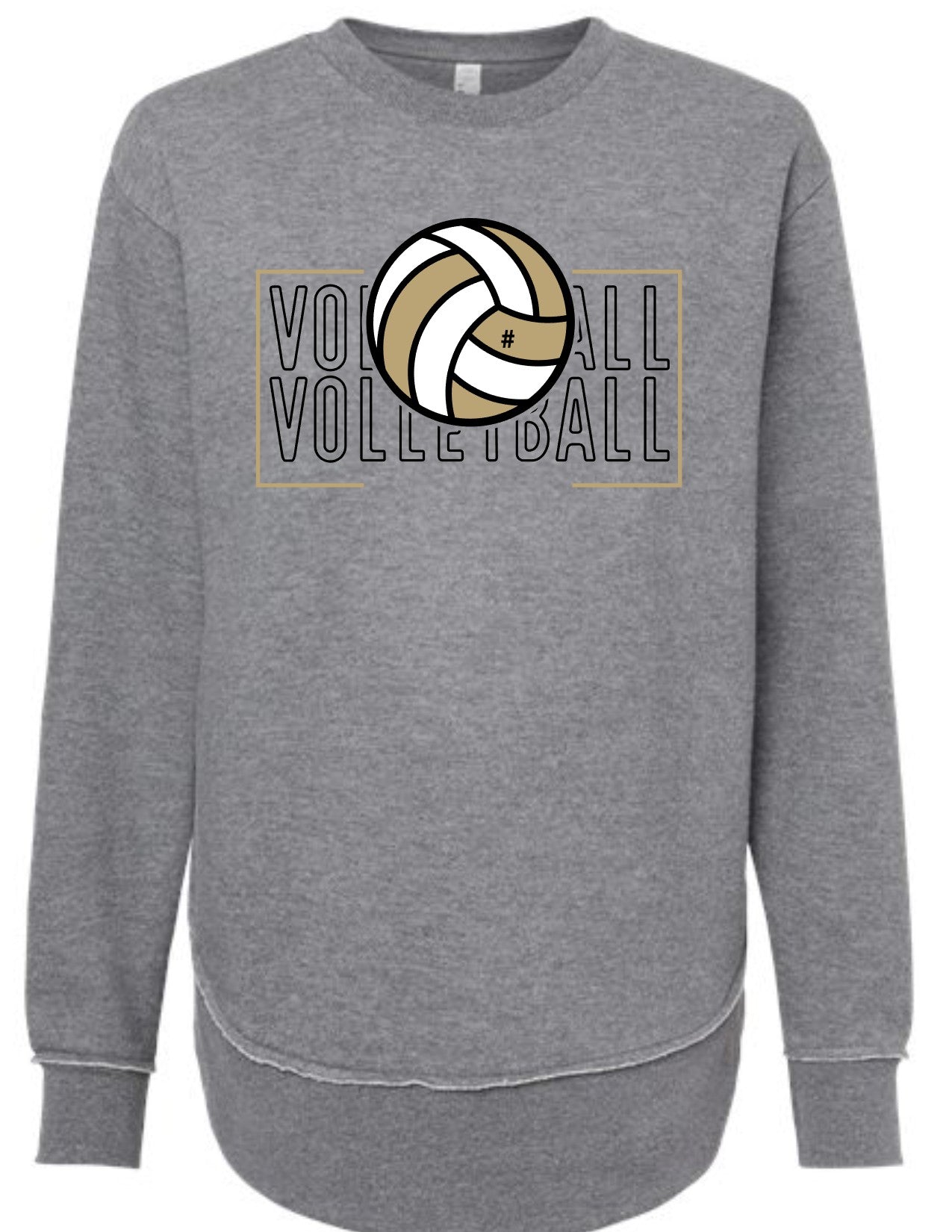 Mountaineer Volleyball Double with Ball