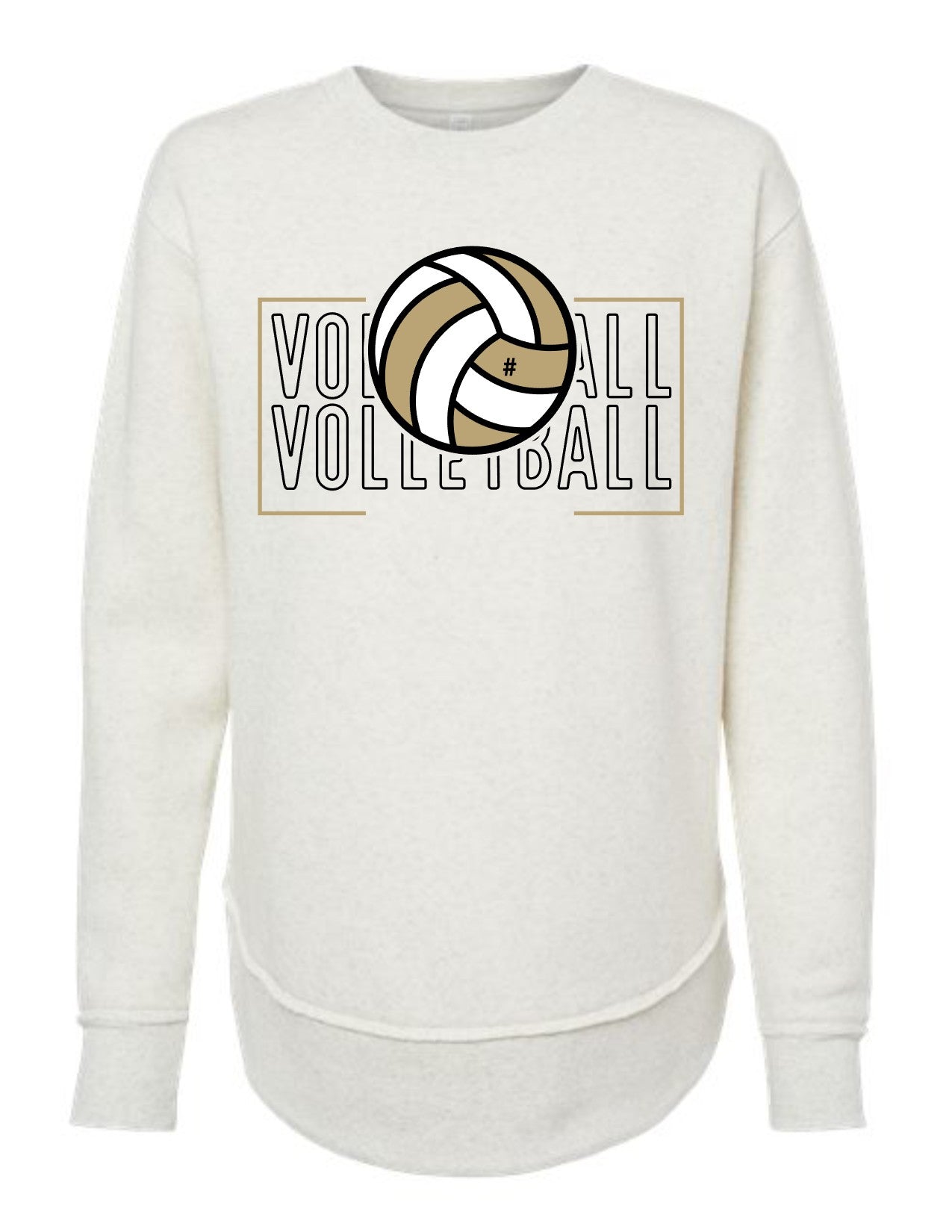 Mountaineer Volleyball Double with Ball