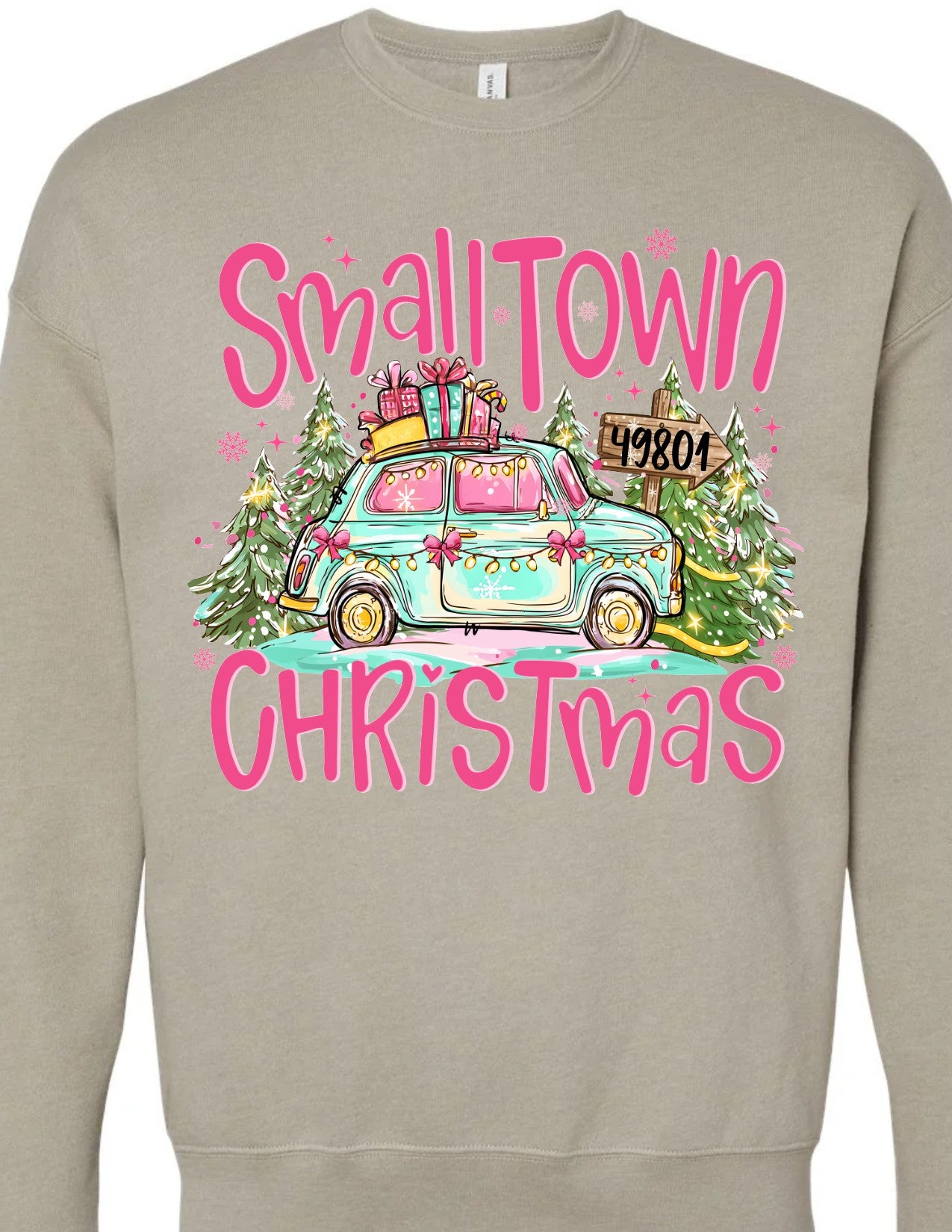 Small Town Christmas Car zipcode