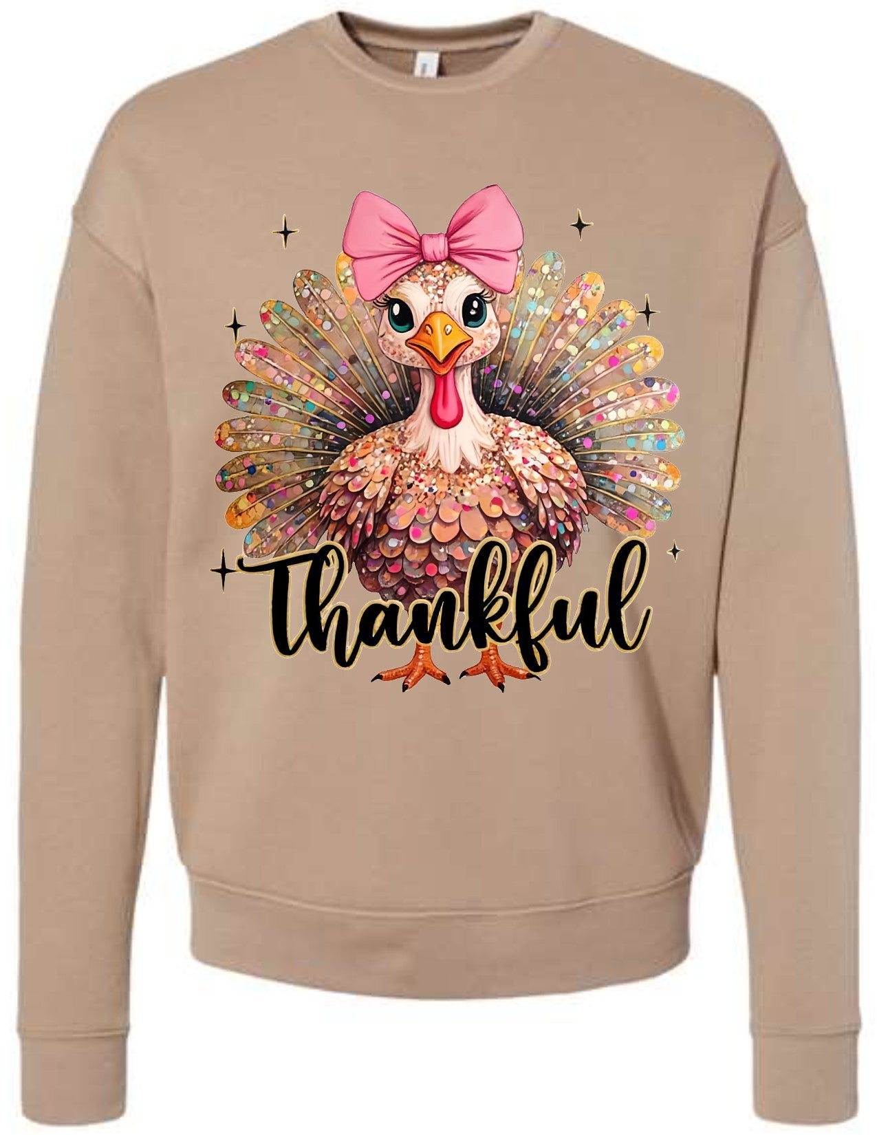 Thankful Glitter Turkey