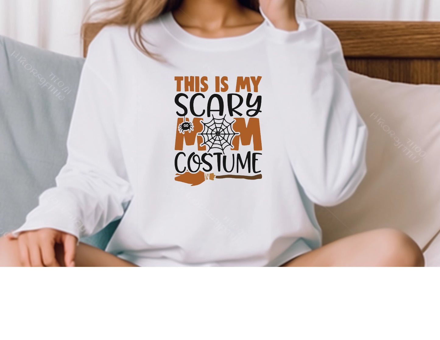 This is my Scary Mom Costume