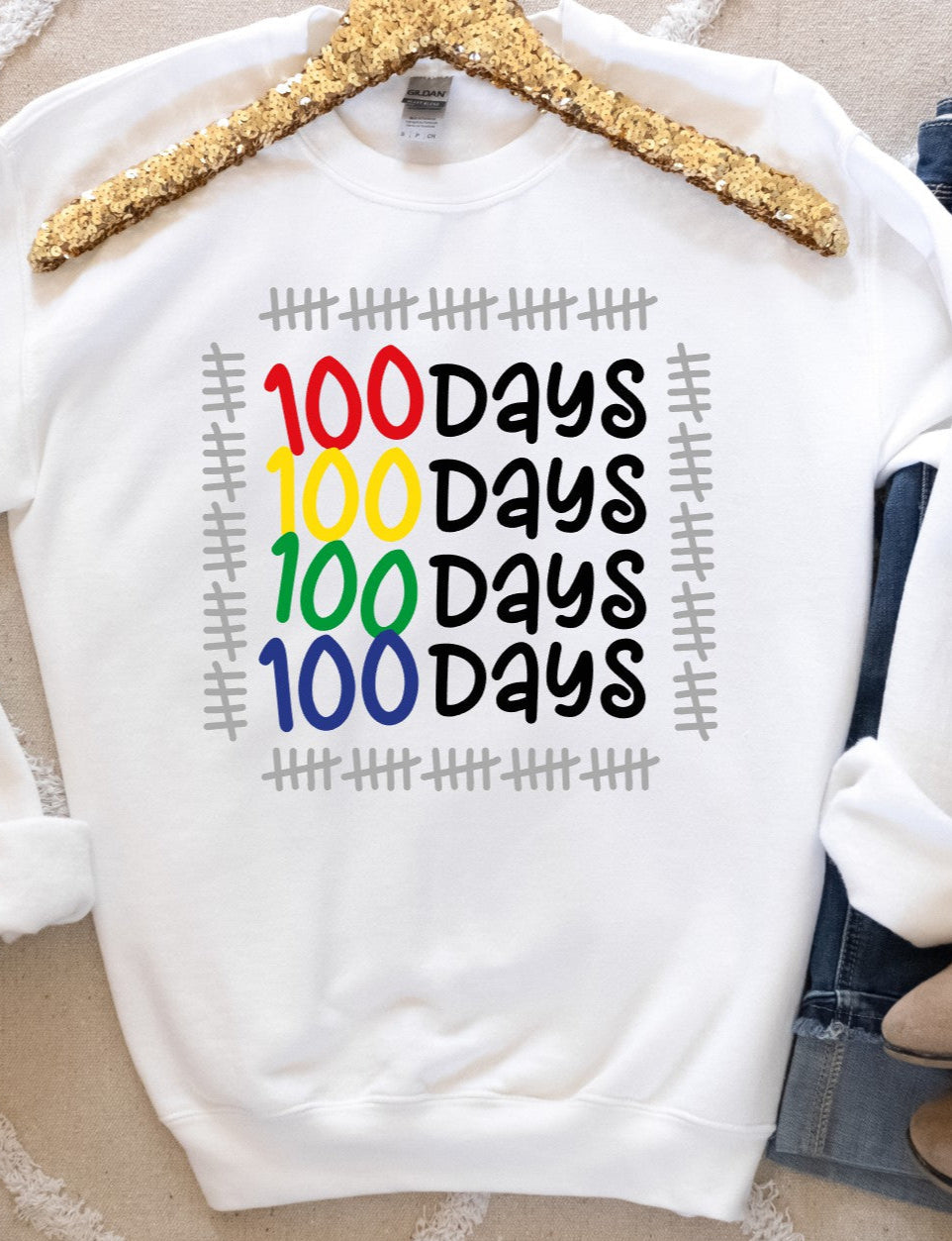 100 Days of School Tally Marks