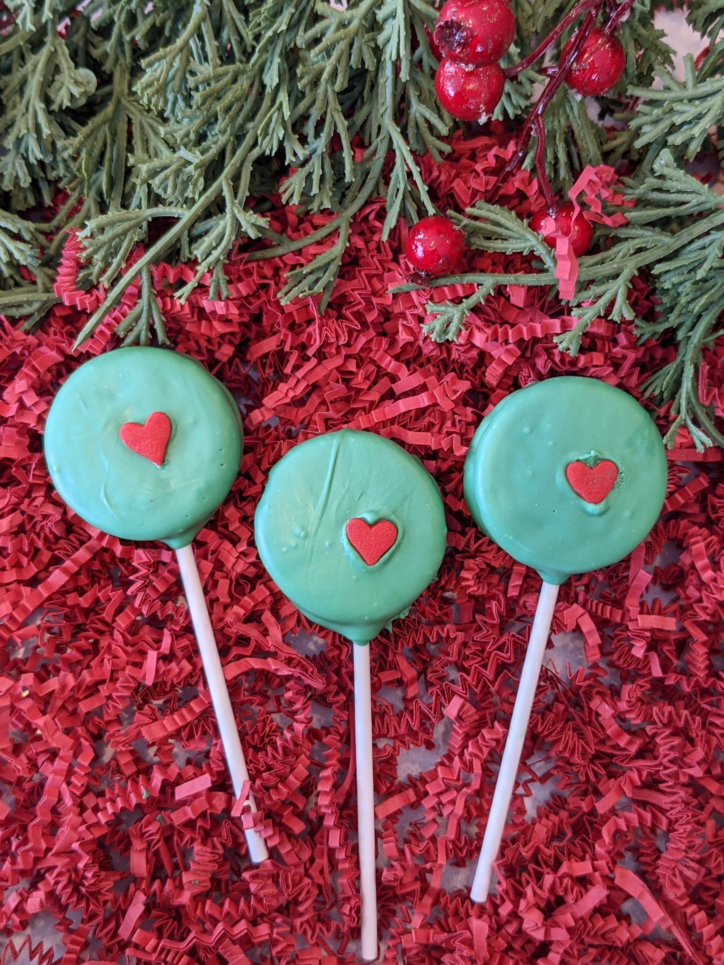 Grinch Oreo Cake Pop