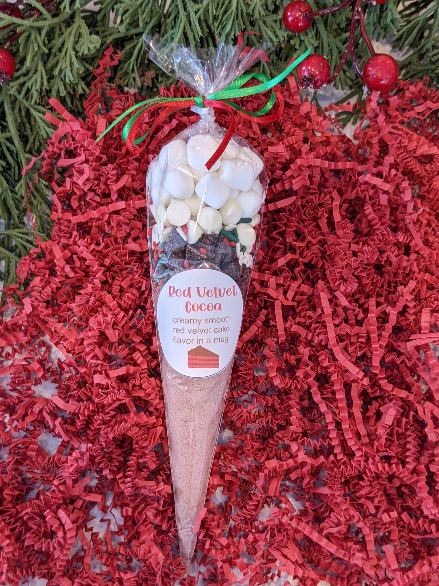 Red Velvet Cocoa Cone