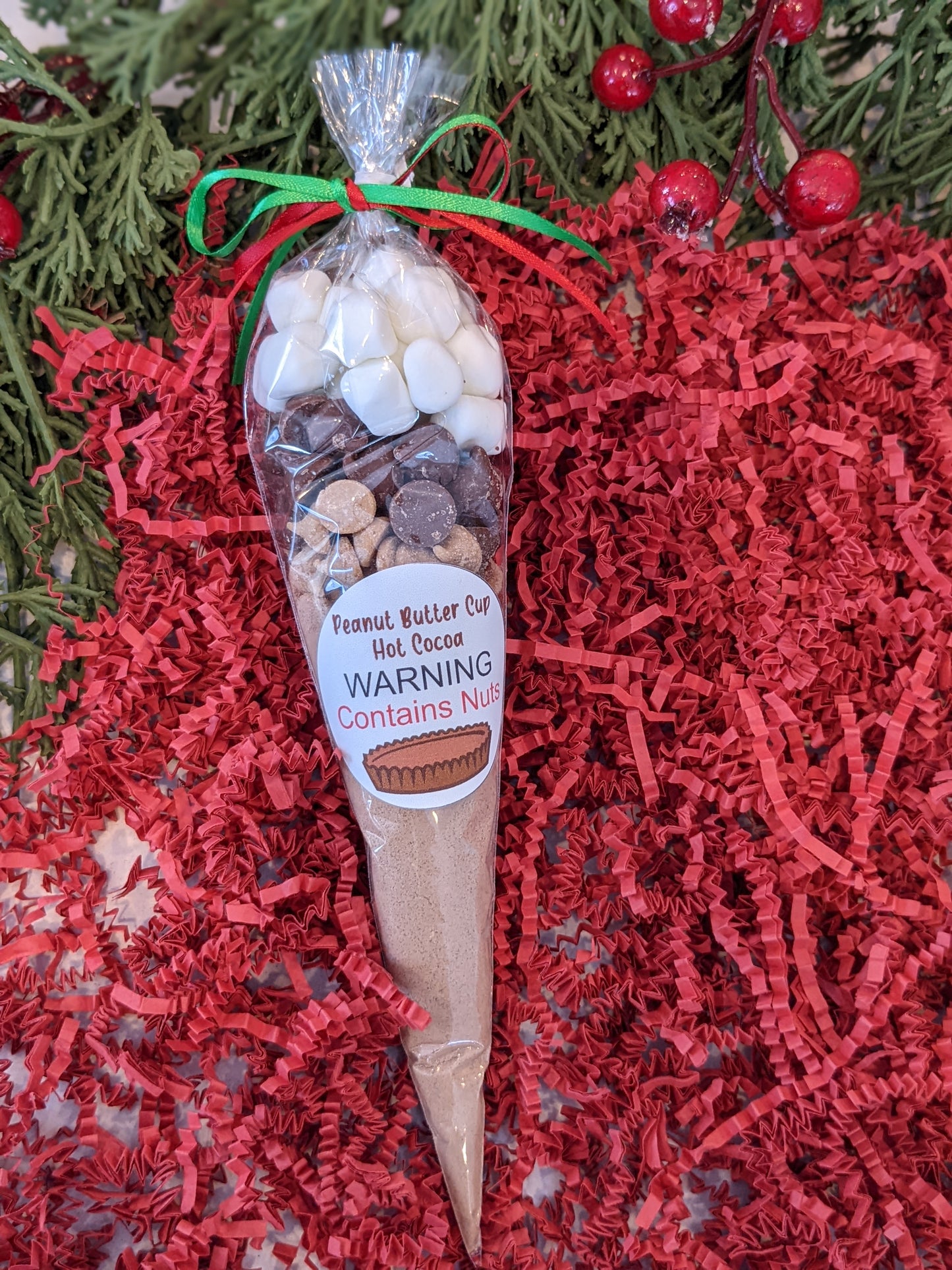 Peanut Butter Cup Cocoa Cone