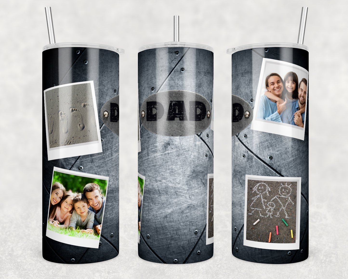 Dad Sheet Metal phots 20oz Tumbler