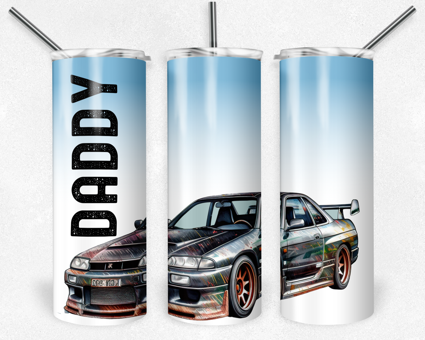 Daddy Muscle Car 20oz Tumbler