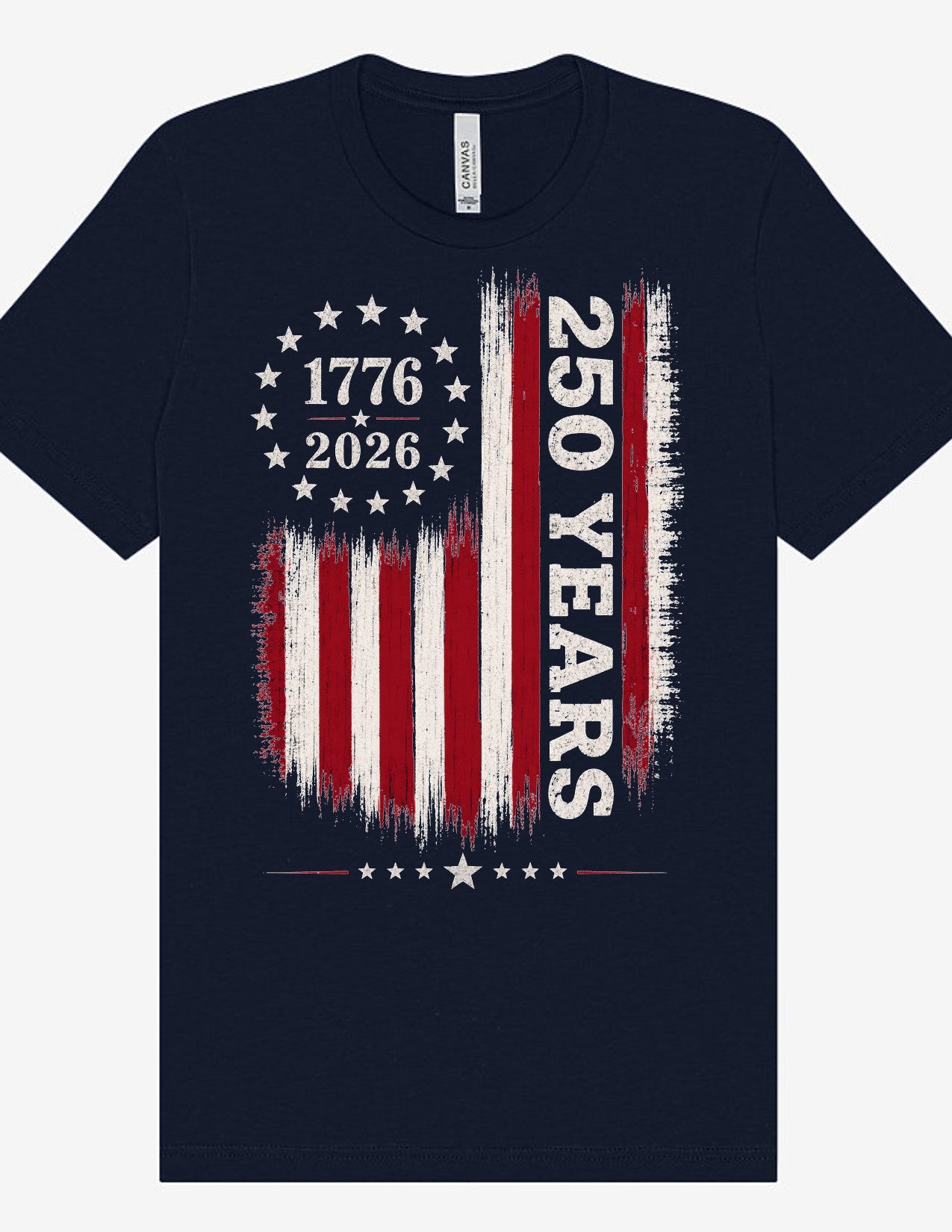 250 Years Vertical Flag