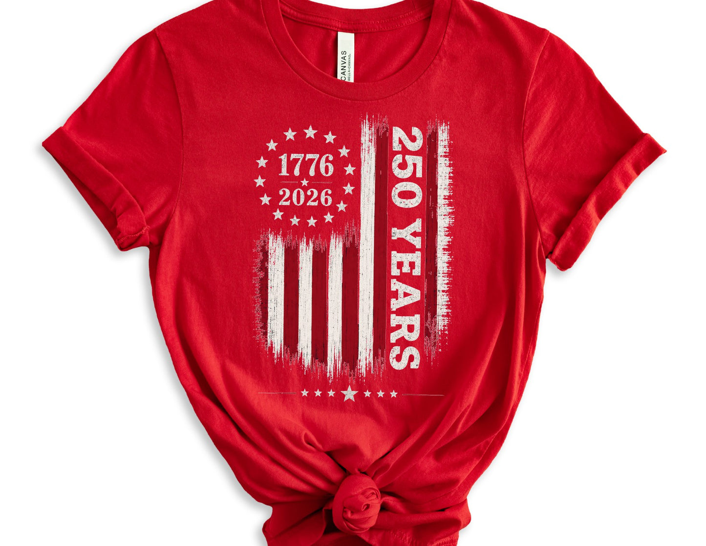 250 Years Vertical Flag