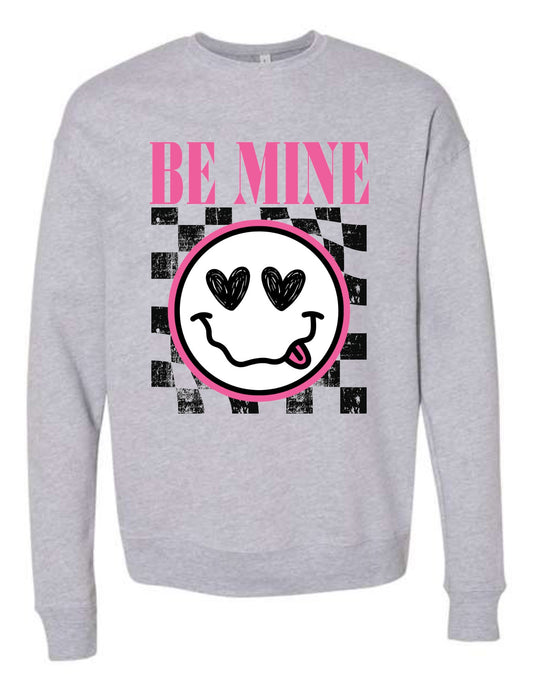 Be Mine Smiley Retro