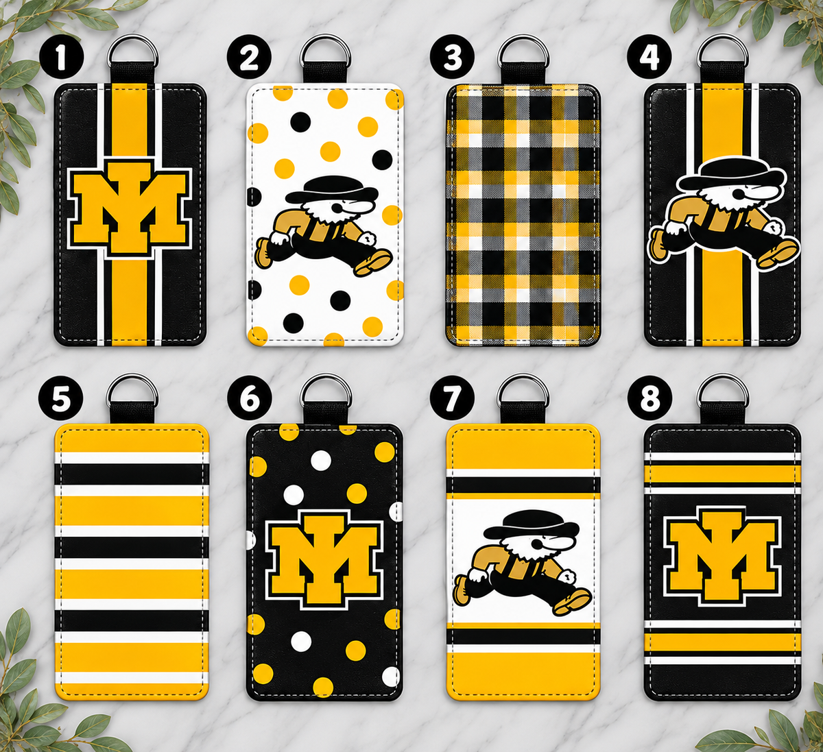 Mountaineer Id Badges (Vertical)