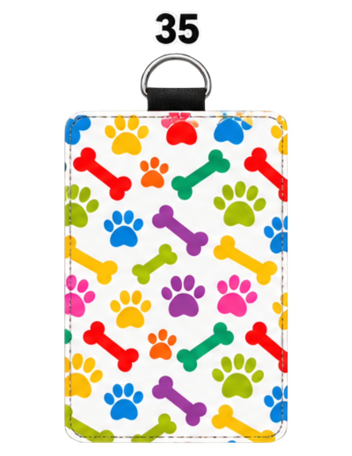 Colorful Name Badge (Vertical) 25-48