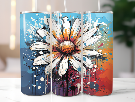 Large Daisy 20oz Tumbler