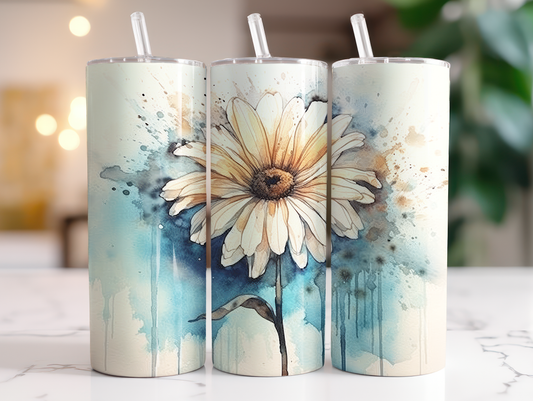 Daisy Painting 20oz Tumbler