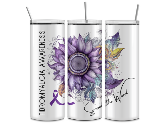 Fibromyalgia awareness 20oz Tumbler