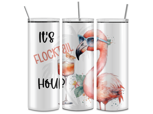 It's Flocktail Hour 20oz Insulated Tumbler