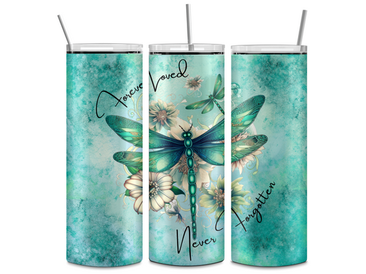 Forever Loved (Dragonfly) 20oz Insulated Tumbler