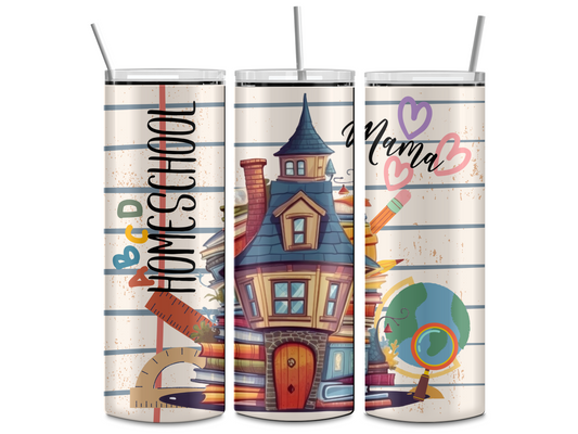 Homeschool Mama 20oz Tumbler