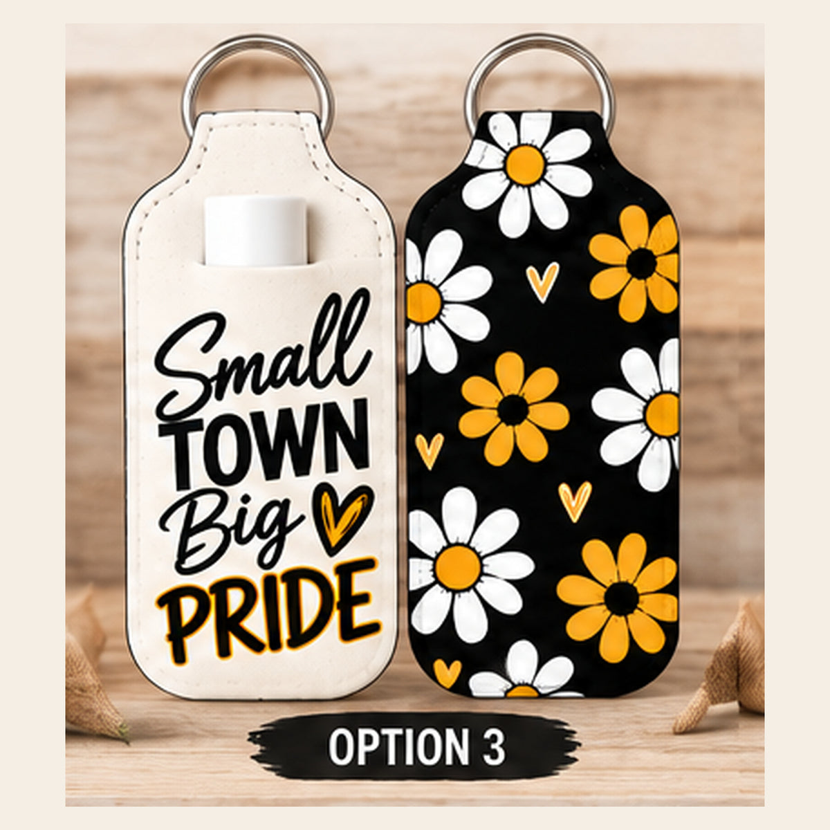 Mountaineer Lip Balm Holder Keychain