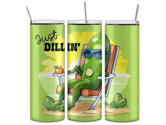 Just Dillin 20oz Insulated Tumbler