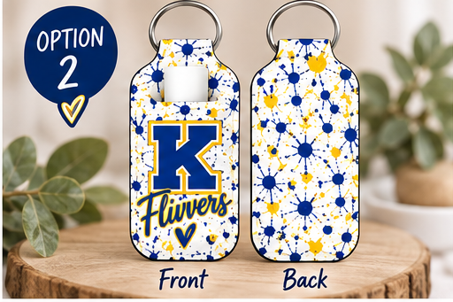Flivver Lip Balm Holder Keychain