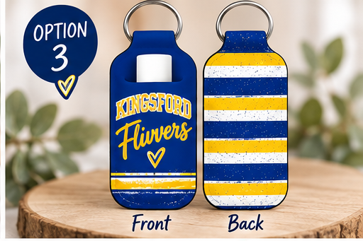 Flivver Lip Balm Holder Keychain