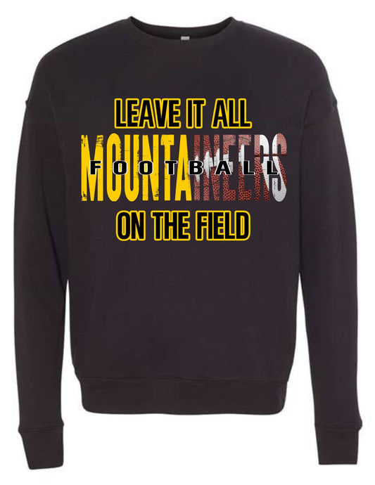 Mountaineer  Football Leave it All on the Field