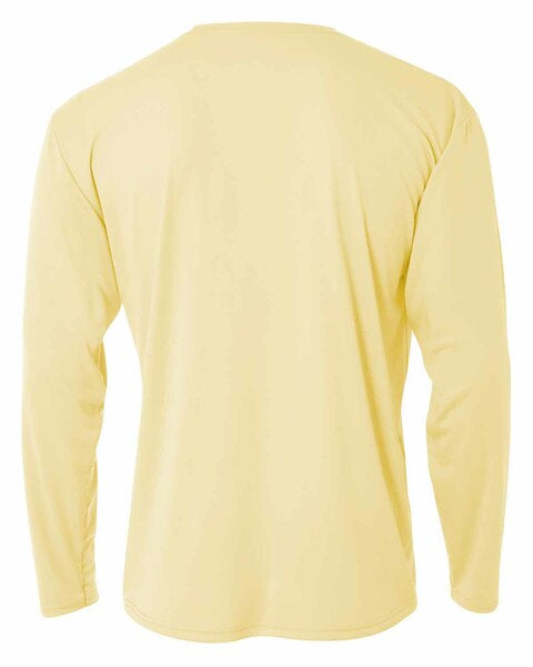 Adult Men's Cooling Long Sleeve Shirt w/ back design C