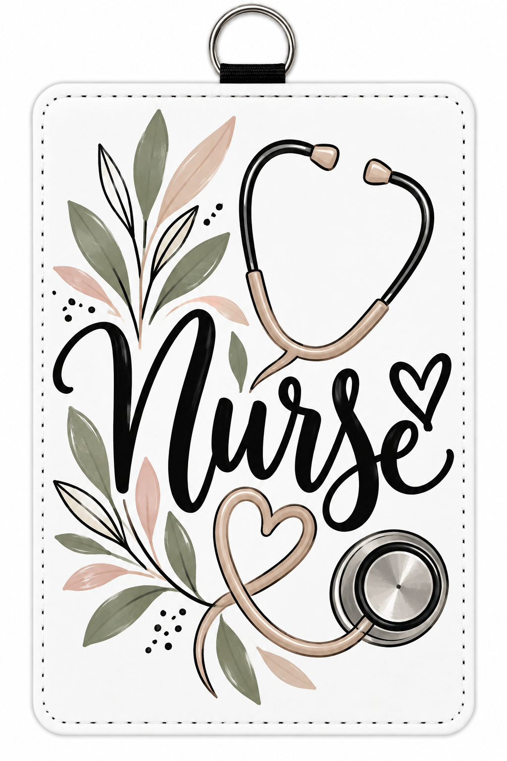 Whimsical Nurse Id Badges (Vertical)