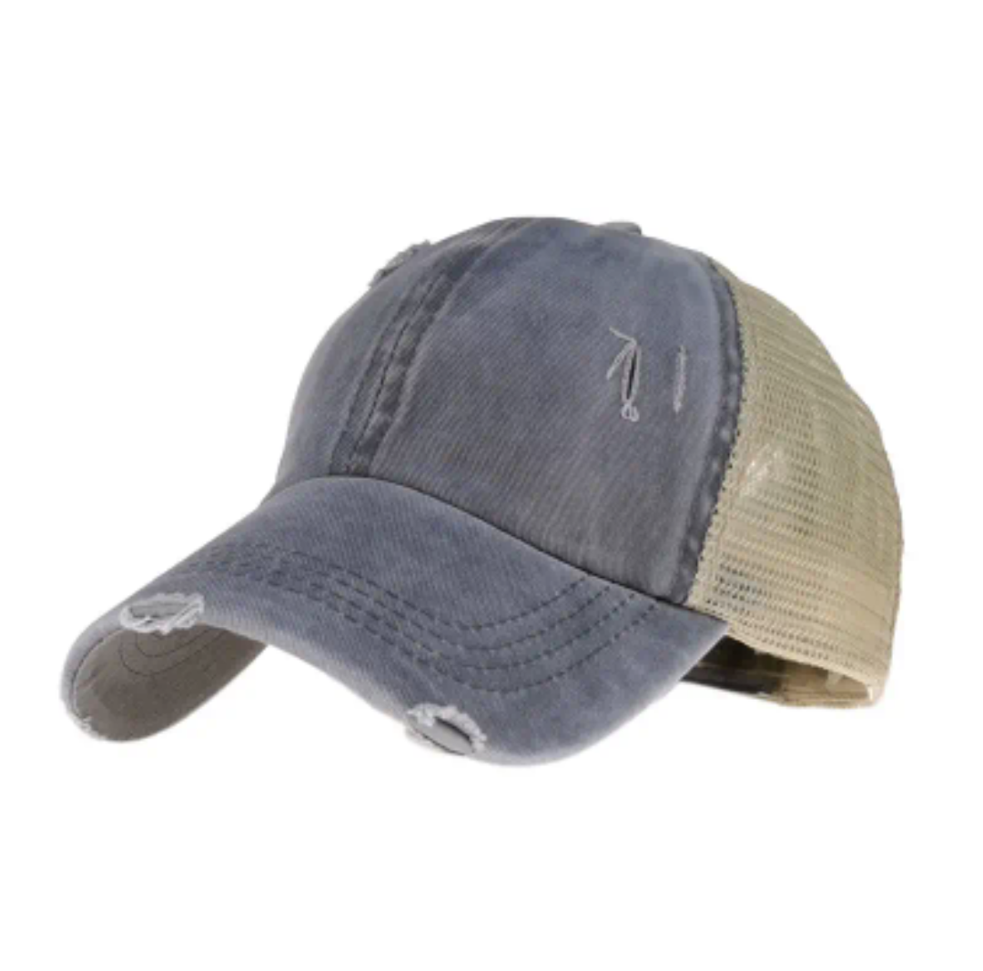 Michigan's Better Half Ponytail/Messy Bun Hat