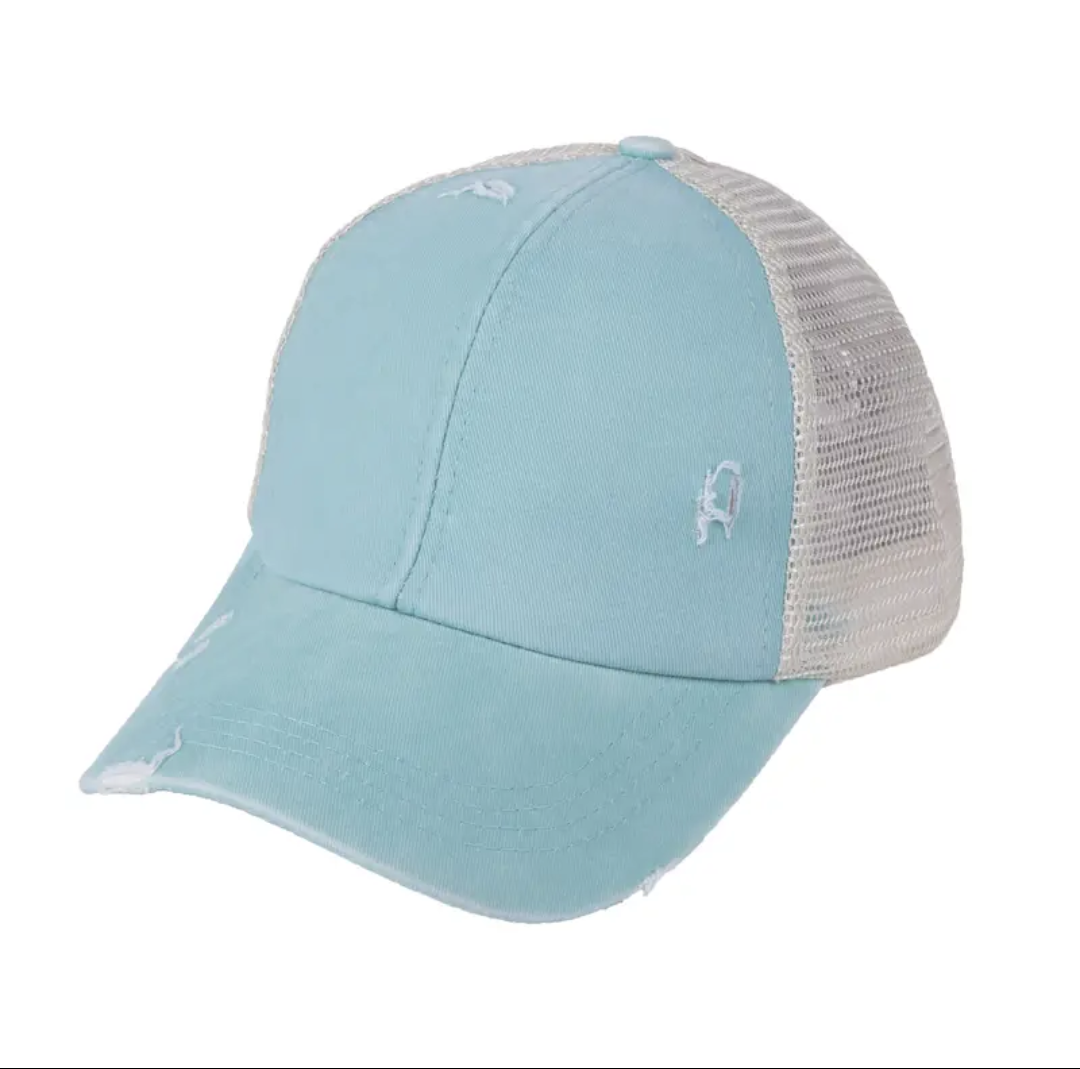Michigan's Better Half Ponytail/Messy Bun Hat