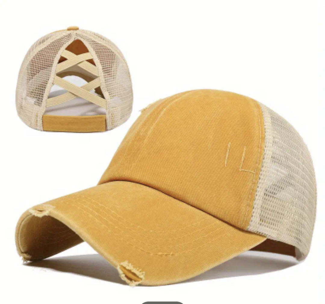 Michigan's Better Half Ponytail/Messy Bun Hat