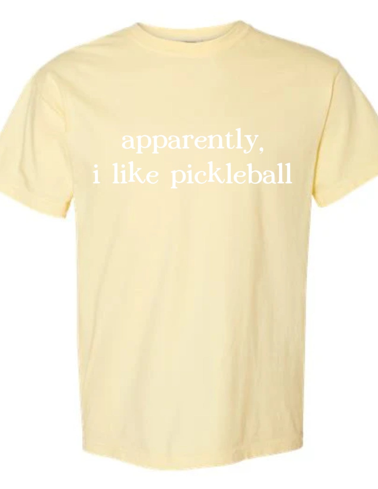 apparently, i like pickleball