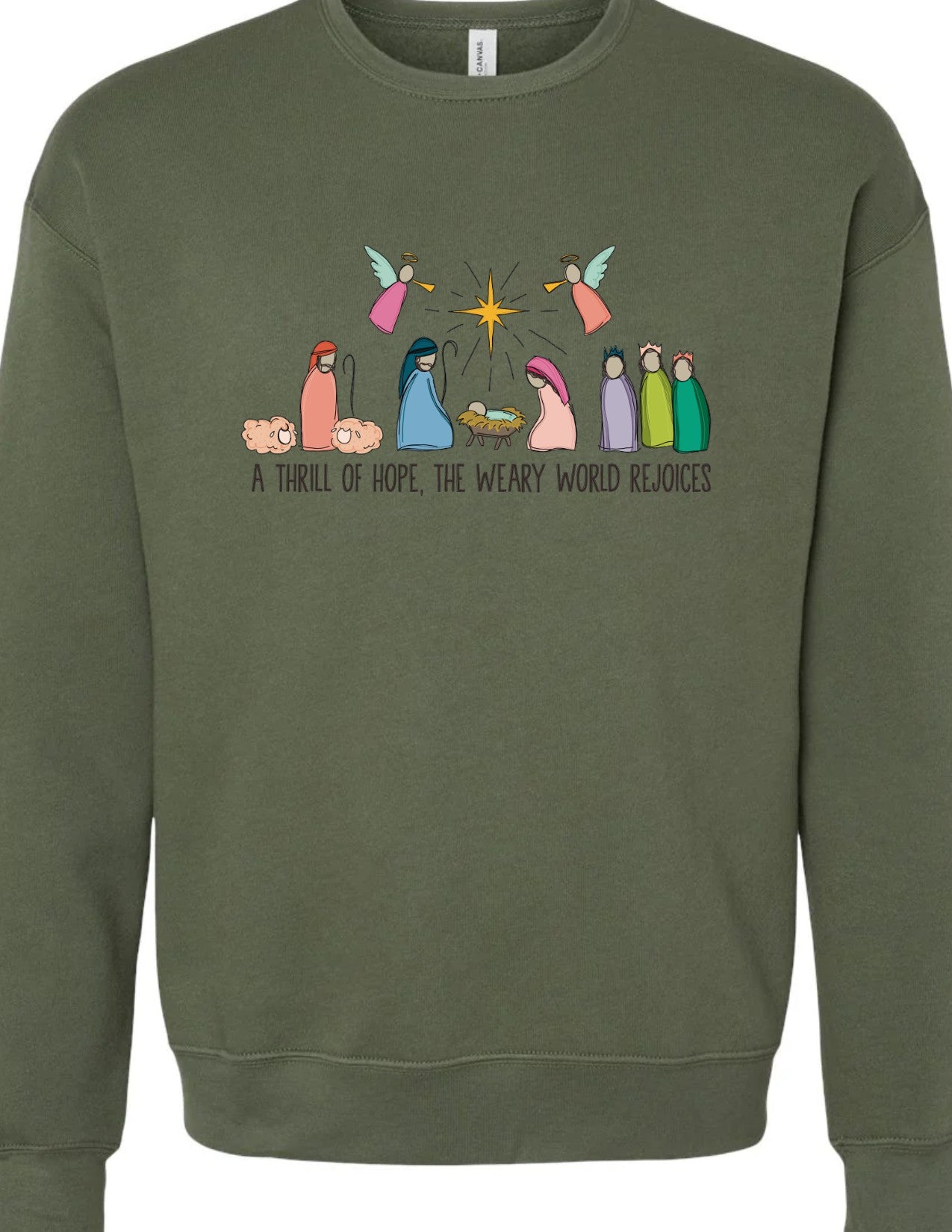 A Thrill of Hope (colored)