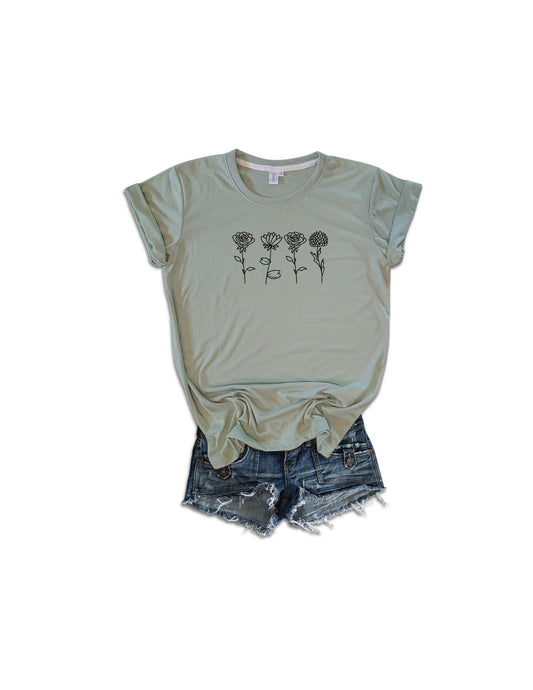 Birth Flower Shirt