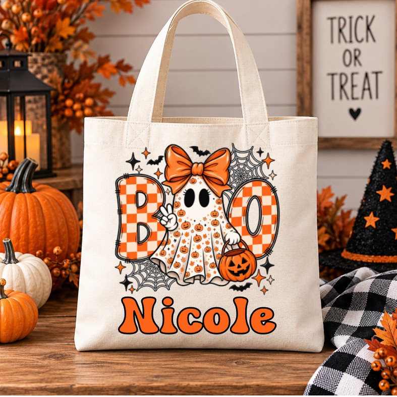 Trick or Treat Bag BOO 2