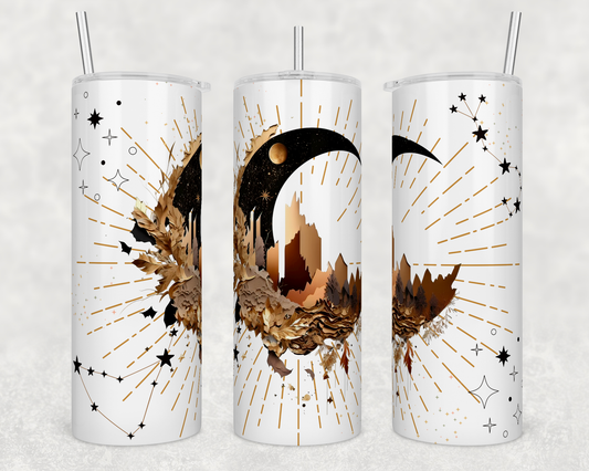 Celestial Moon  20oz Insulated Tumbler