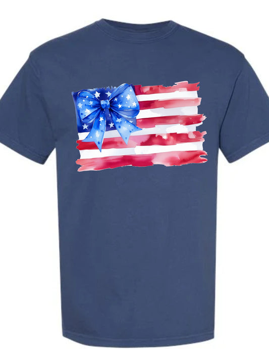 Coquette American Flag