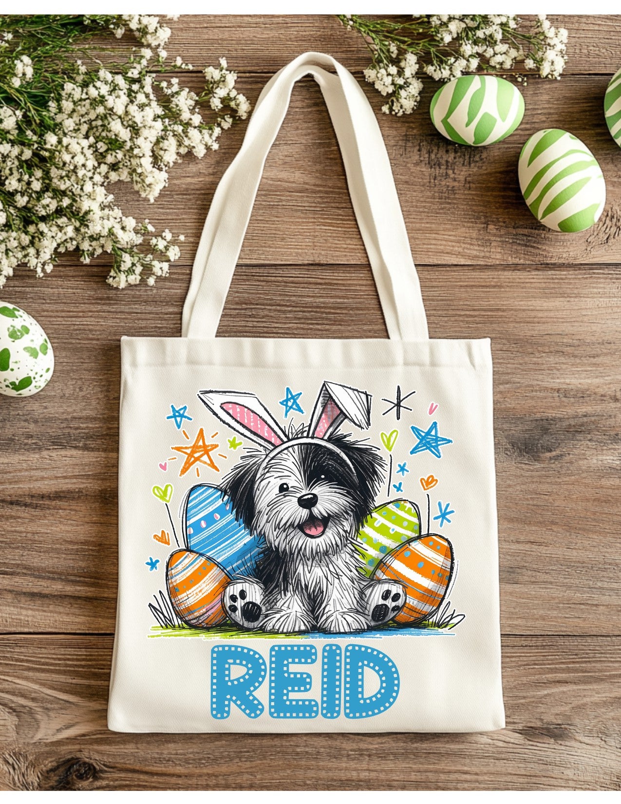 Easter Gift Totes Character Bunny